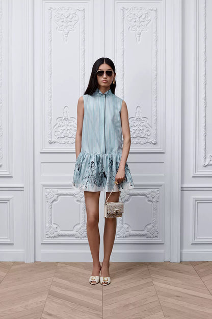 CHD Woman Short Flared Dress  QQ