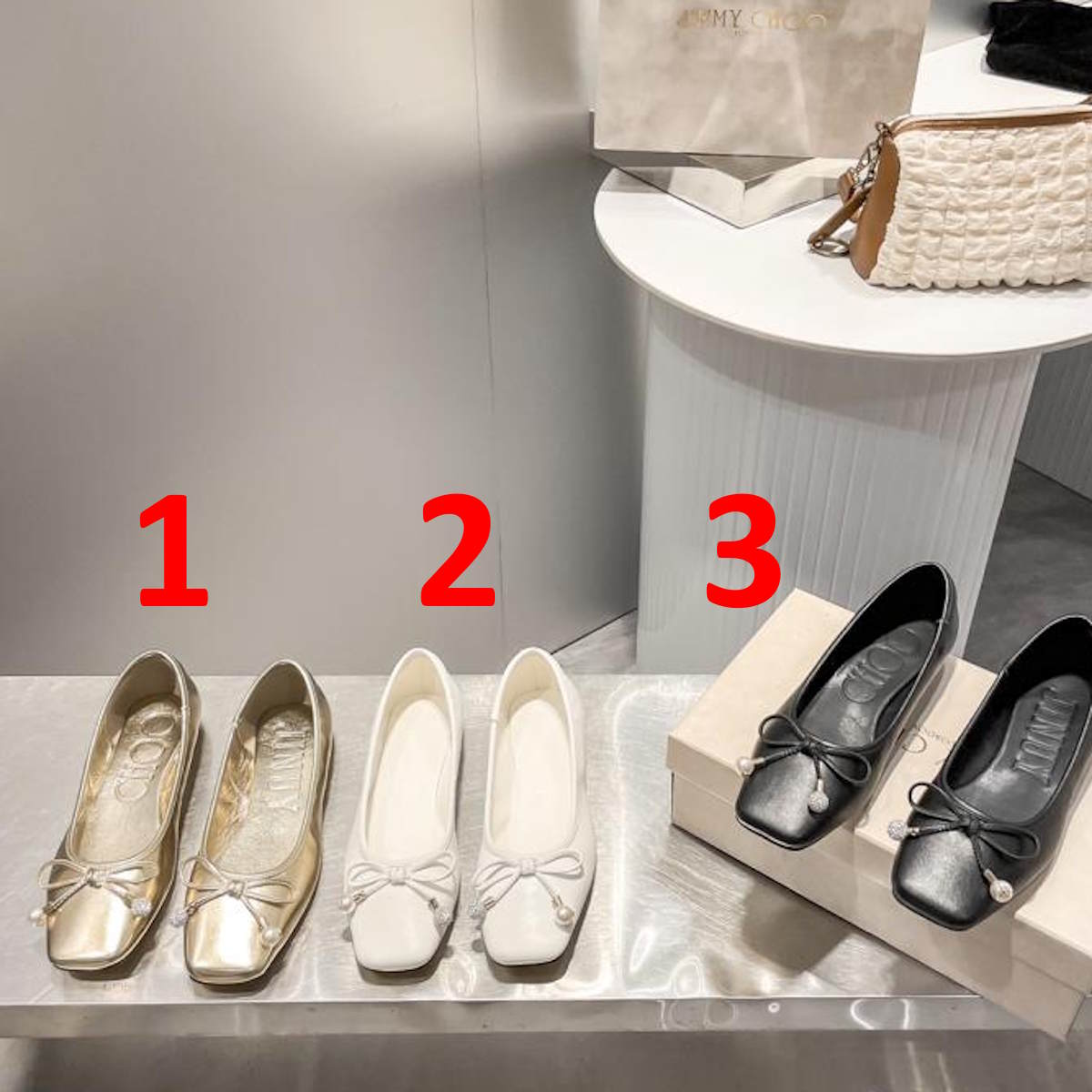 CHU   Shoes  Woman Size  3 Color's ballerinas -SALE -