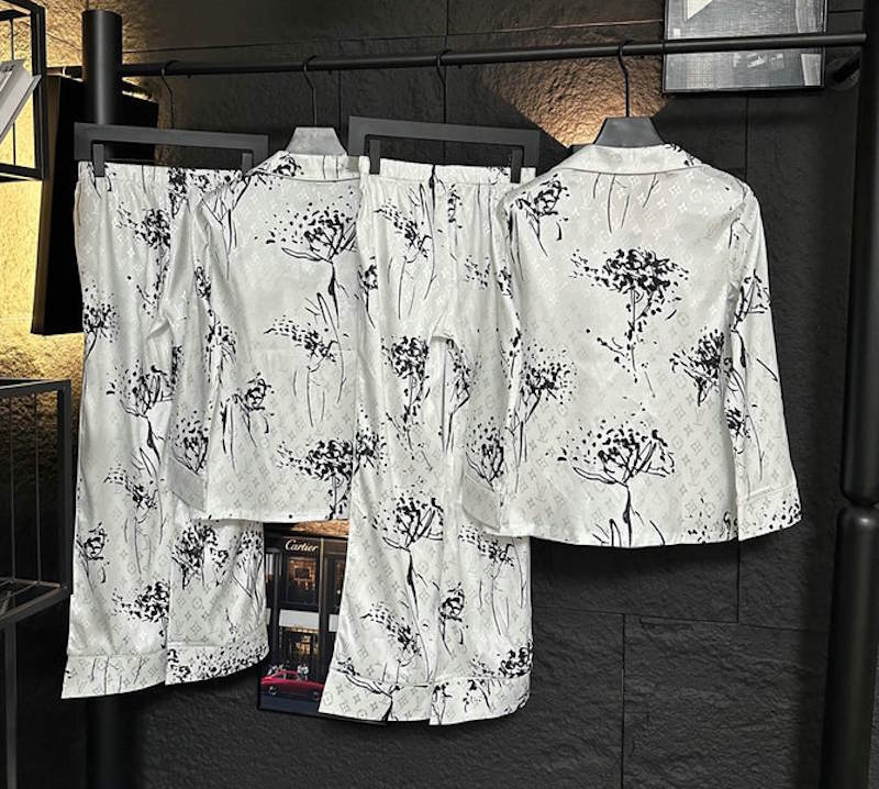 LU Clothing Jacket Set Pajama
