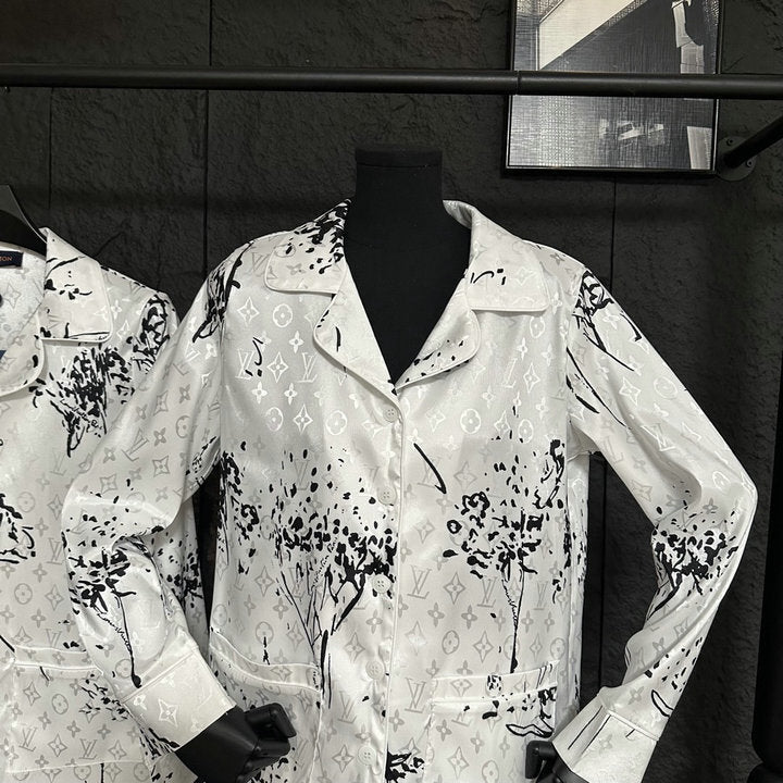 LU Clothing Jacket Set Pajama