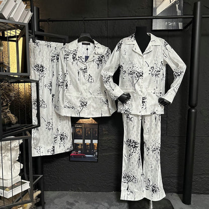 LU Clothing Jacket Set Pajama
