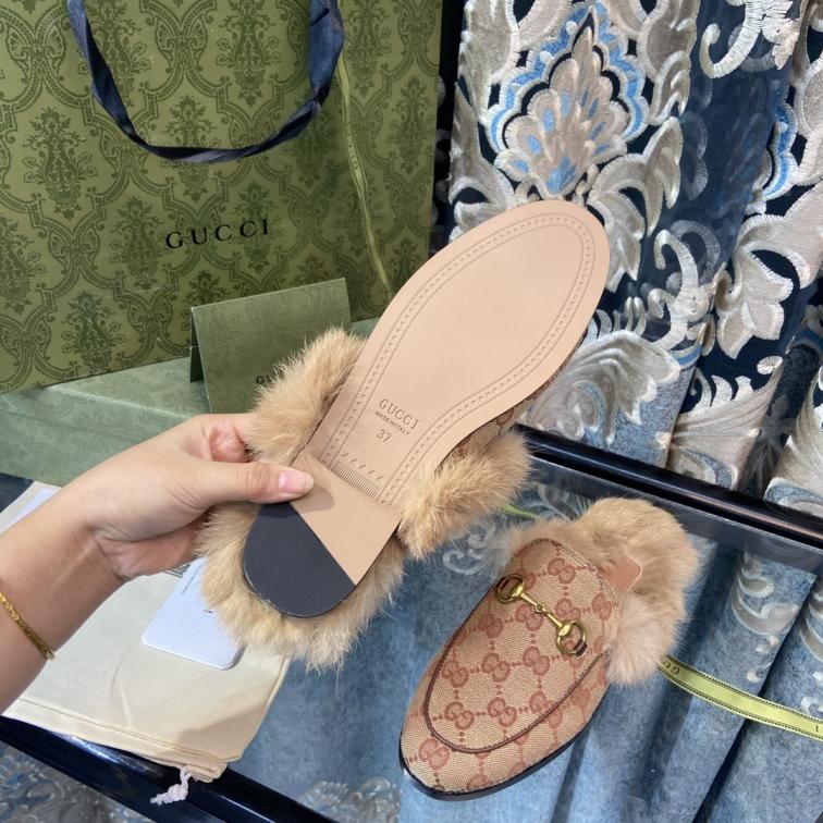 GU  Mule fur Woman Size  -SALE -