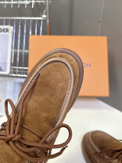 LU x ugg Cortina Shearling Boots Woman Low