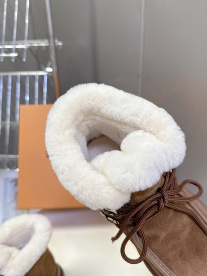 LU x ugg Cortina Shearling Boots Woman Low