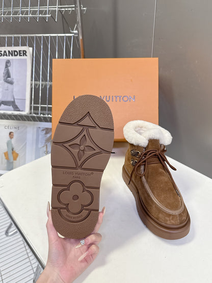LU x ugg Cortina Shearling Boots Woman Low