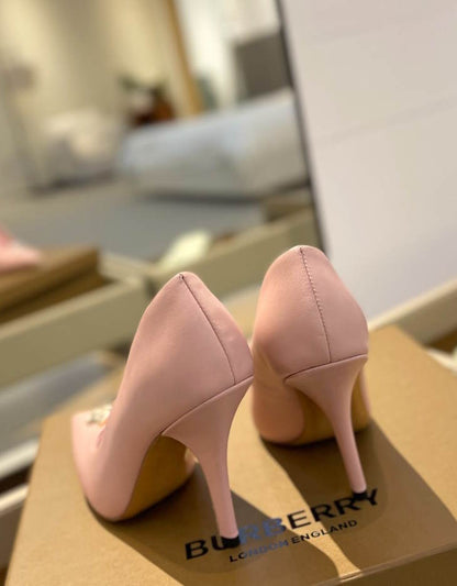 *BURBBER shoes Heels 3 Color 's