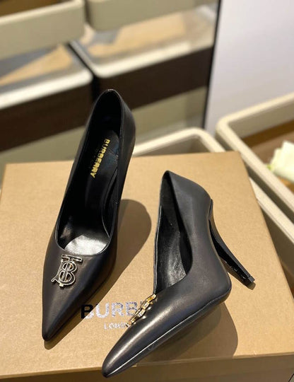 *BURBBER shoes Heels 3 Color 's