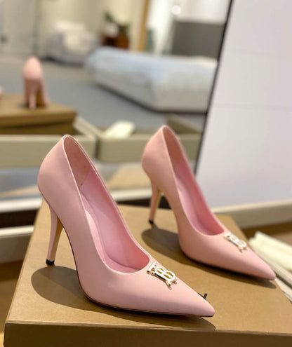 *BURBBER shoes Heels 3 Color 's