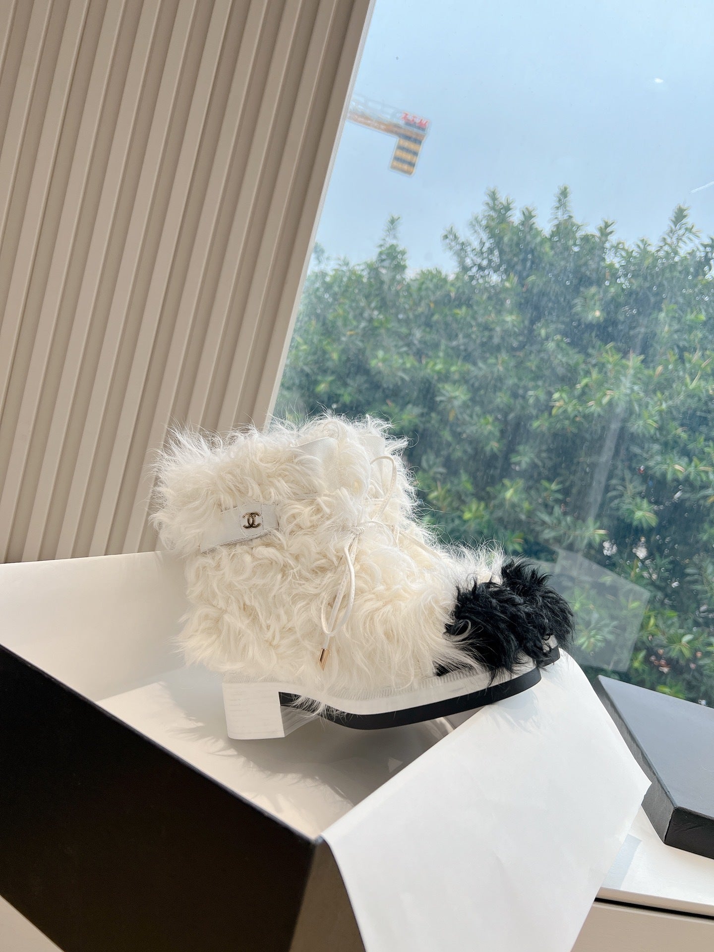 CHL Fur Boots Low