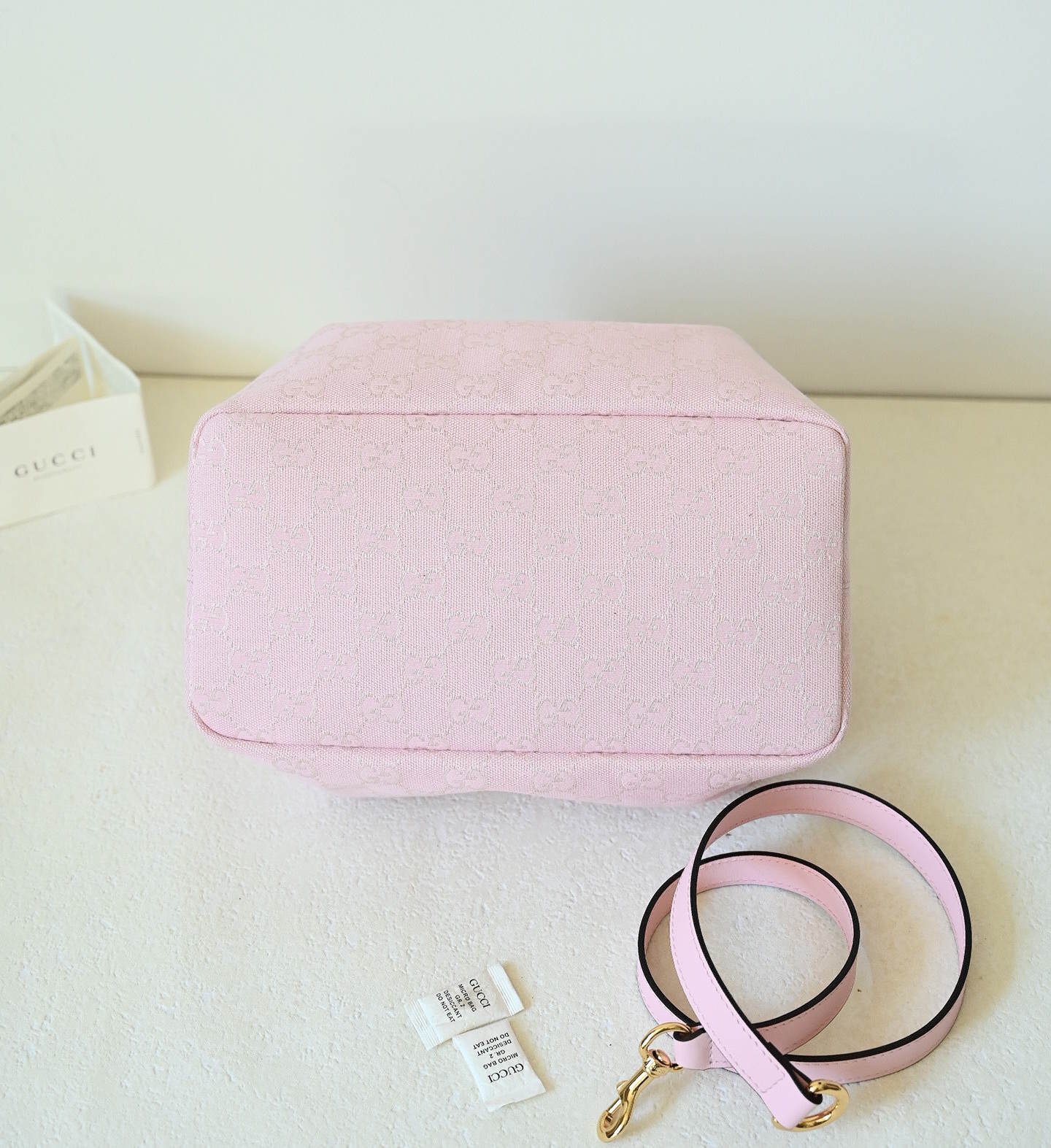 GU Canvas  Bag  27 cm Pink