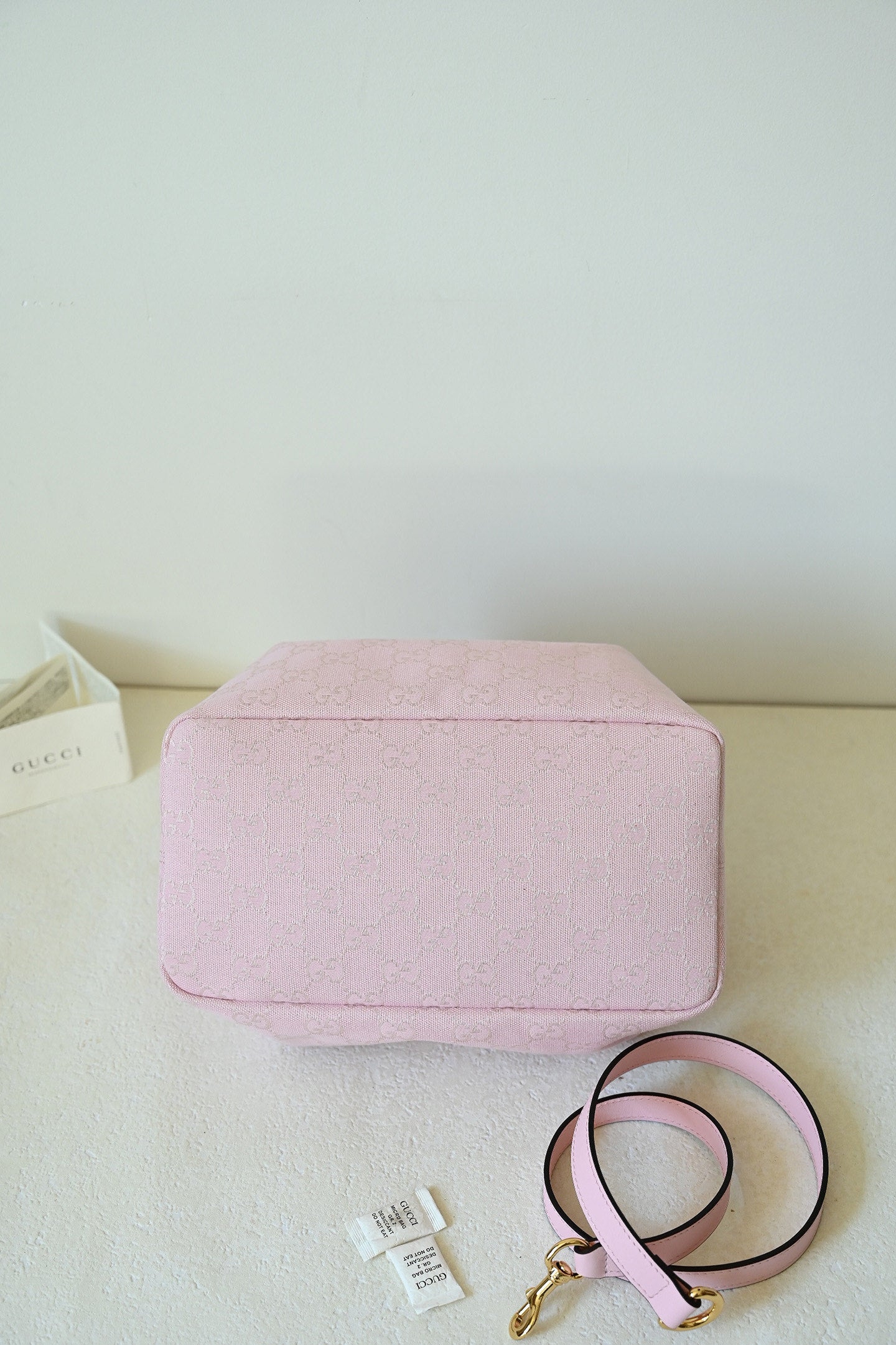 GU Canvas  Bag  27 cm Pink