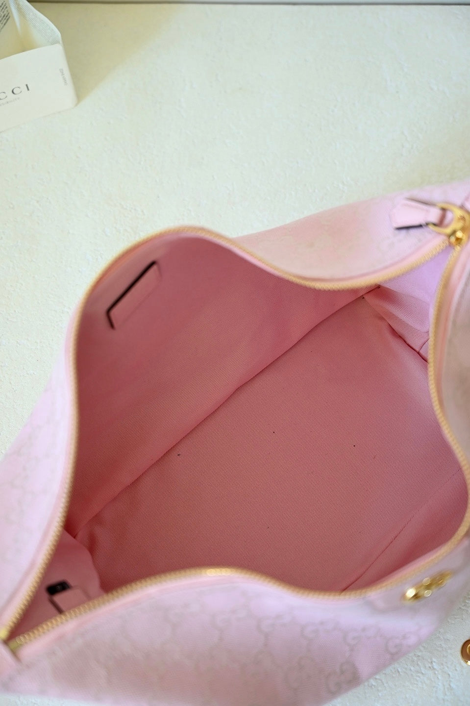 GU Canvas  Bag  27 cm Pink