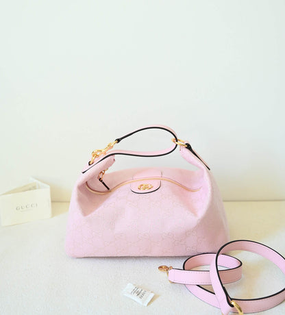 GU Canvas  Bag  27 cm Pink
