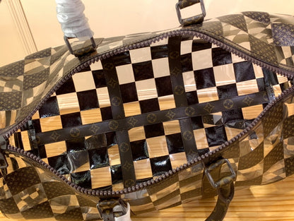 LU Keepall PVC  Bag 50 cm