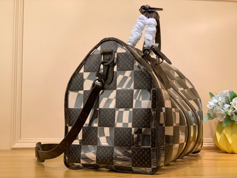 LU Keepall PVC  Bag 50 cm