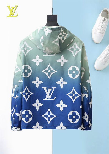 LU Jacket Windbreak Monogram Hooded