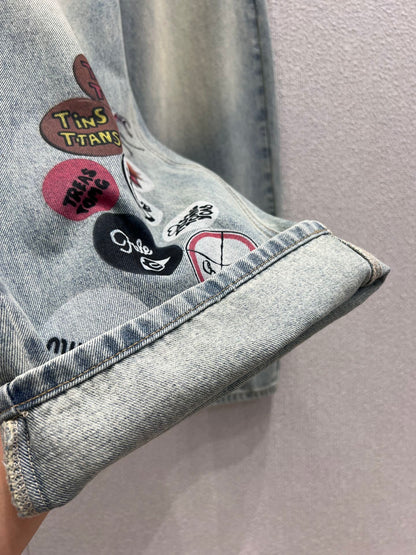 MI MI  Pants Jeans Woman