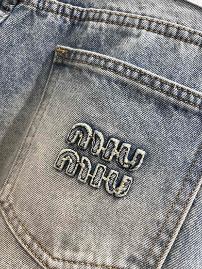 MI MI  Pants Jeans Woman