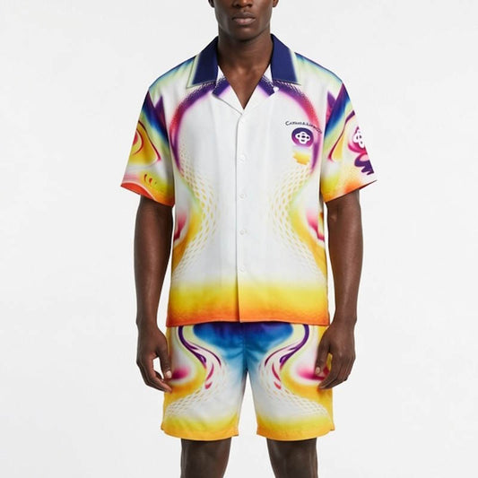 CASA BLANC Man Sport Suits Summer