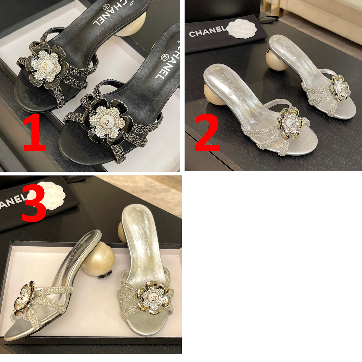 CHL  Shoes  sandals  Woman 3 Color's