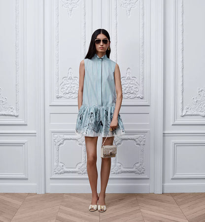 CHD Woman Short Flared Dress  QQ