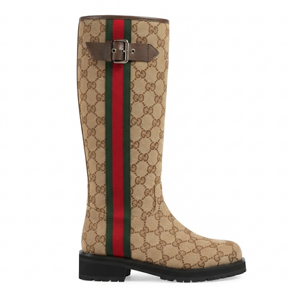 GU Boots High Monogram
