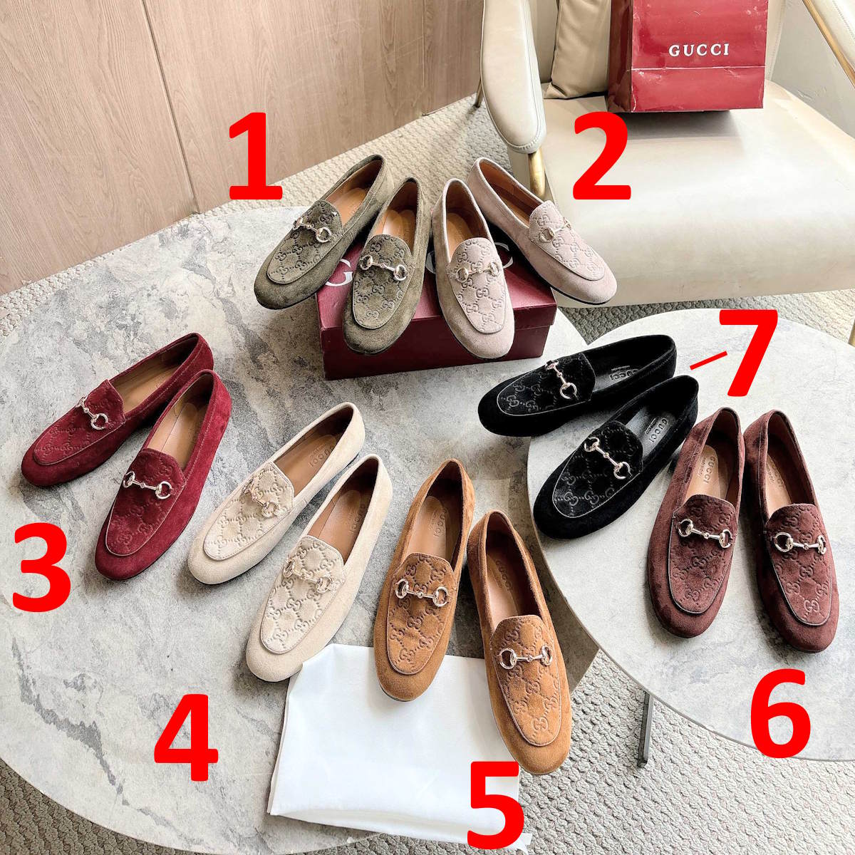 GU Shoes  Woman 7 Color's