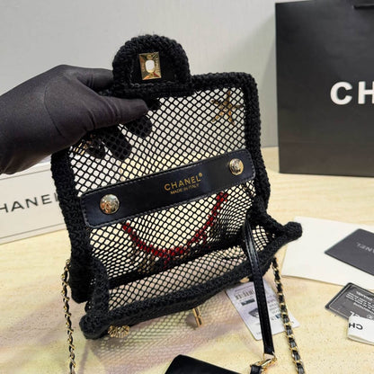 CHL  Beach flap Bag 20 cm  2 Color's
