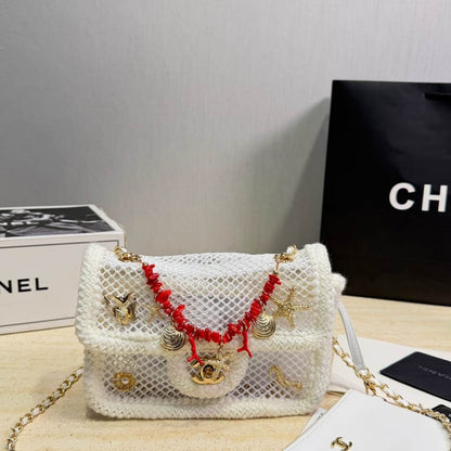 CHL  Beach flap Bag 20 cm  2 Color's