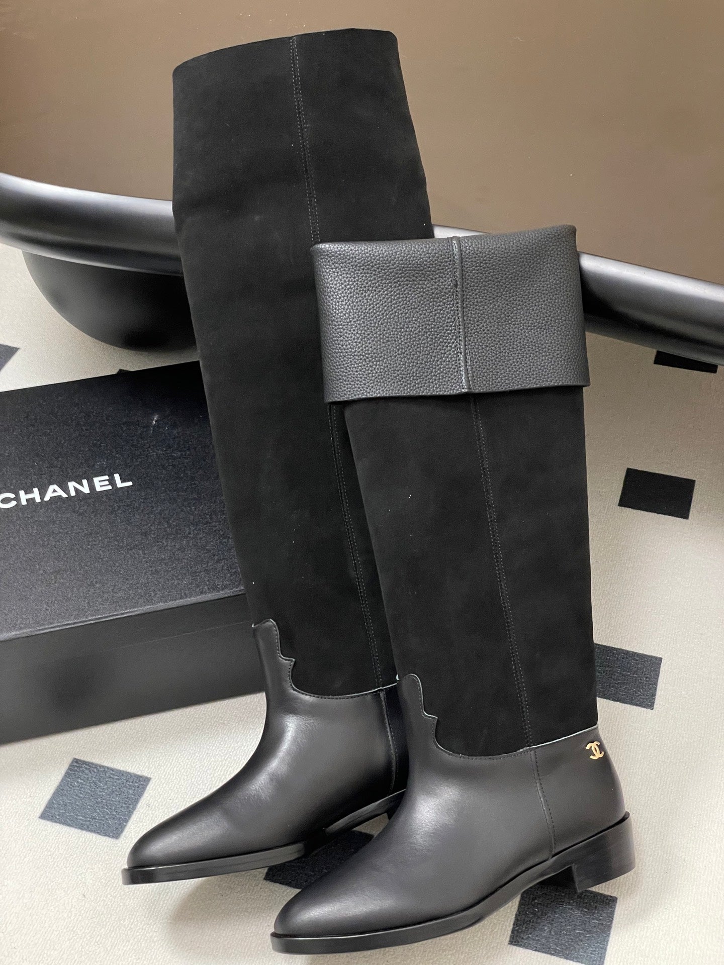 CHL High knee  Boots  Woman 2 Color's