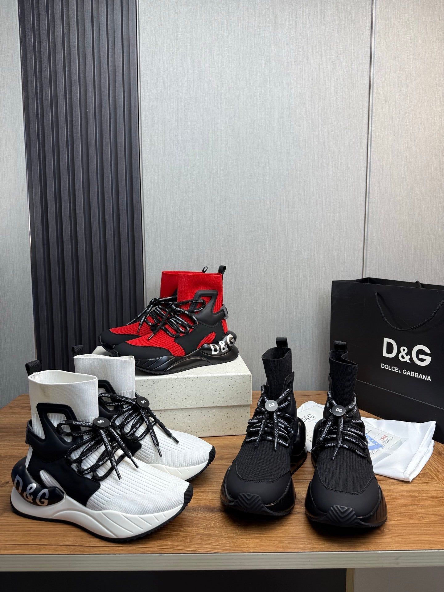 G D Sneakers 3 Color's High Trainers