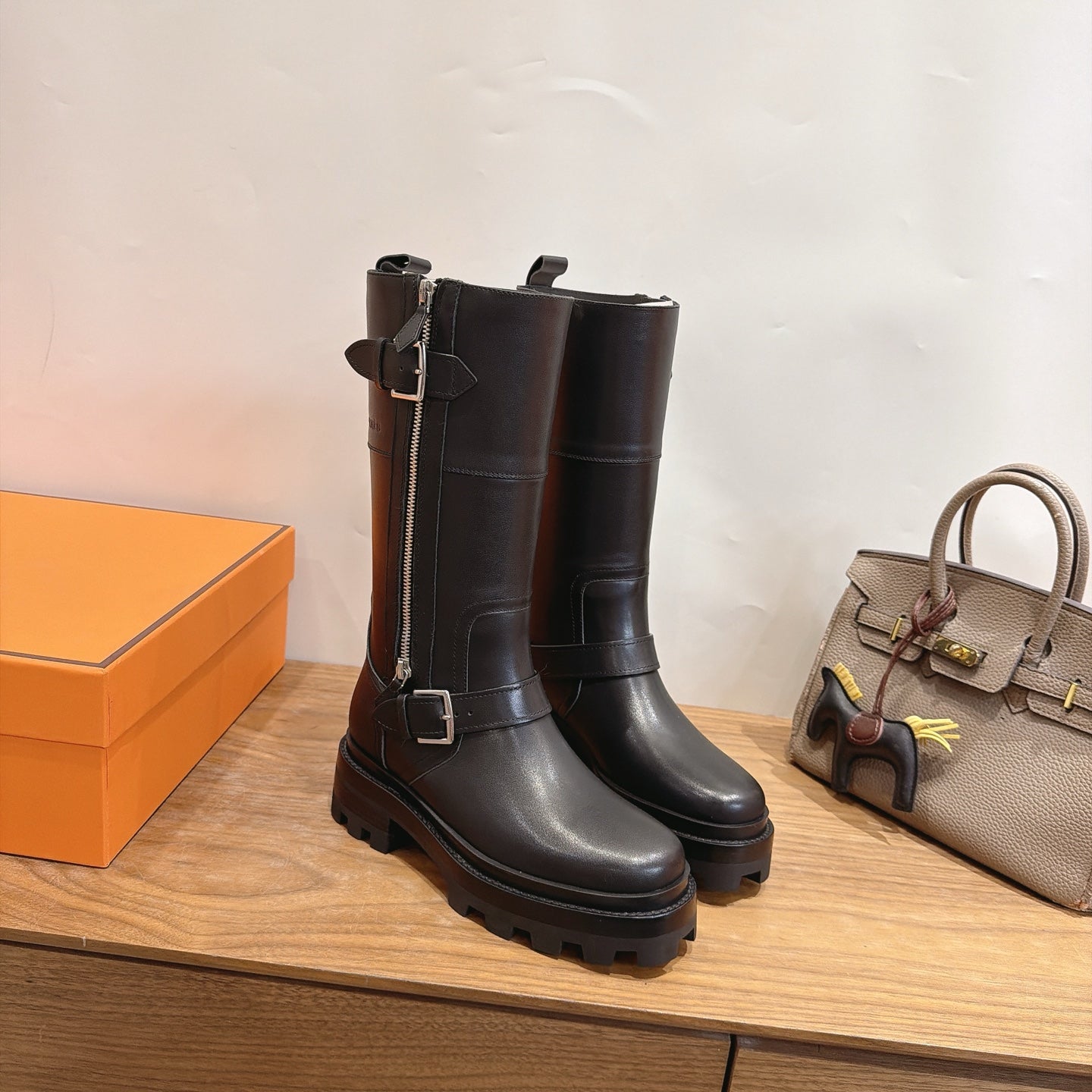 HRM Biker Nirvana Boots Woman 42