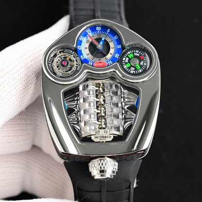 JAC Bugatti Tourbillon Watches 4 Color's