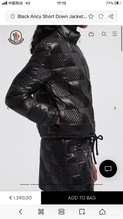 MONCR  jacket Woman Down  2 Color's
