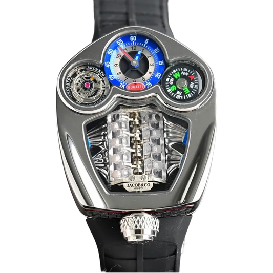 JAC Bugatti Tourbillon Watches 4 Color's