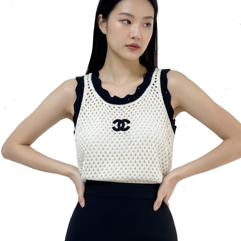 CHL  Woman sweater sleeveless 2 Color's