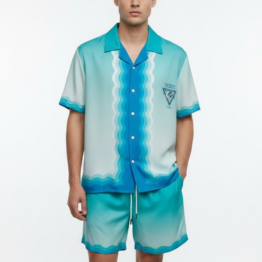 CASA BLAKC Man Sport Suits Summer
