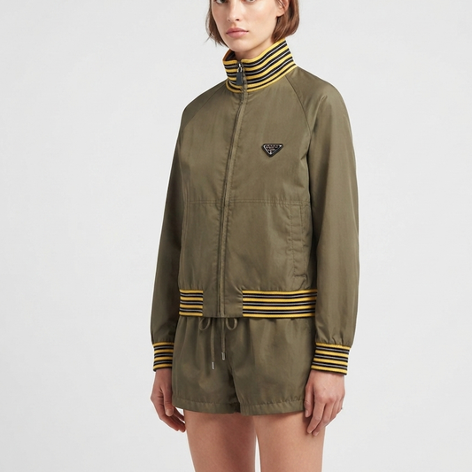 LU  Woman  jacket and short set QQ
