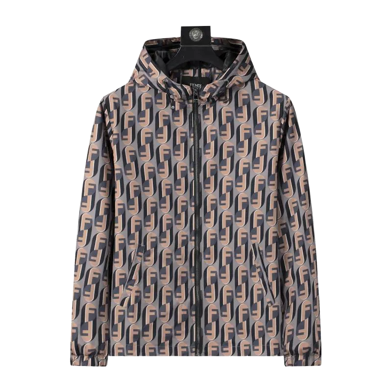 FEN  Monogram Jacket Windbreak Hoodie 2 Color 's