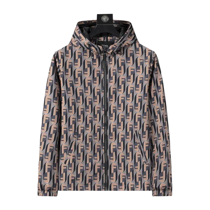 FEN  Monogram Jacket Windbreak Hoodie 2 Color 's