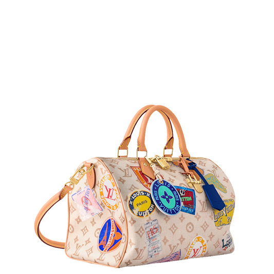 LU Speedy soft canvas Bag 30 cm