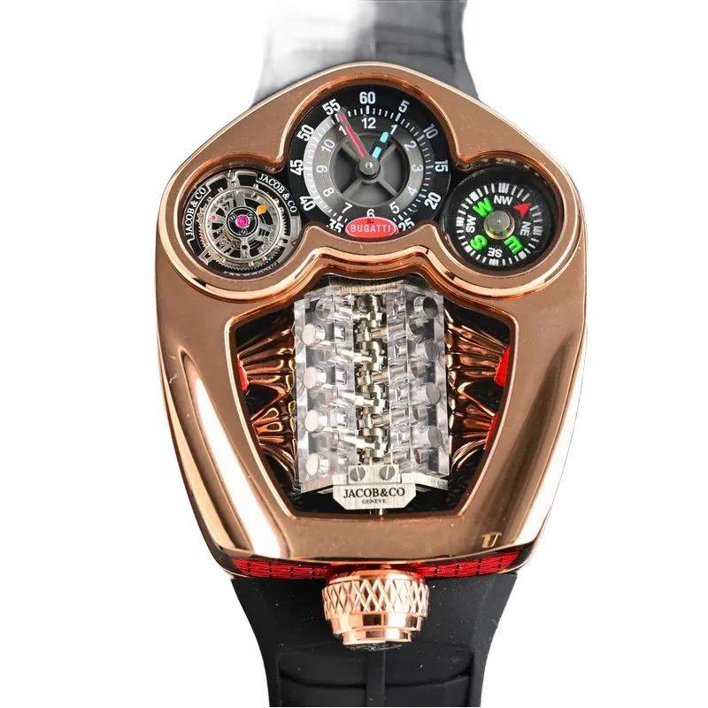 JAC Bugatti Tourbillon Watches 4 Color's