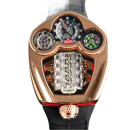 JAC Bugatti Tourbillon Watches 4 Color's