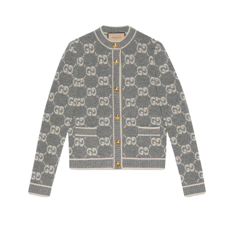 GU Sweater Jacket Monogram