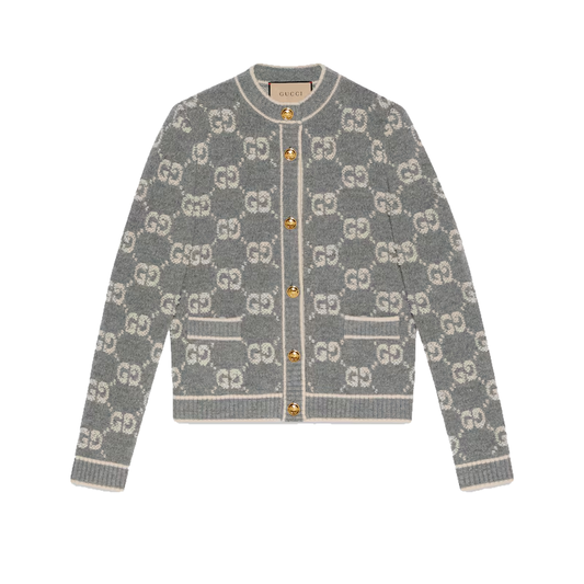 GU Sweater Jacket Monogram
