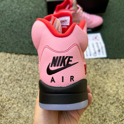 N*KE Air Jorda 5 AJ5 Retro Awake NY Arctic Pink Sneakers 46