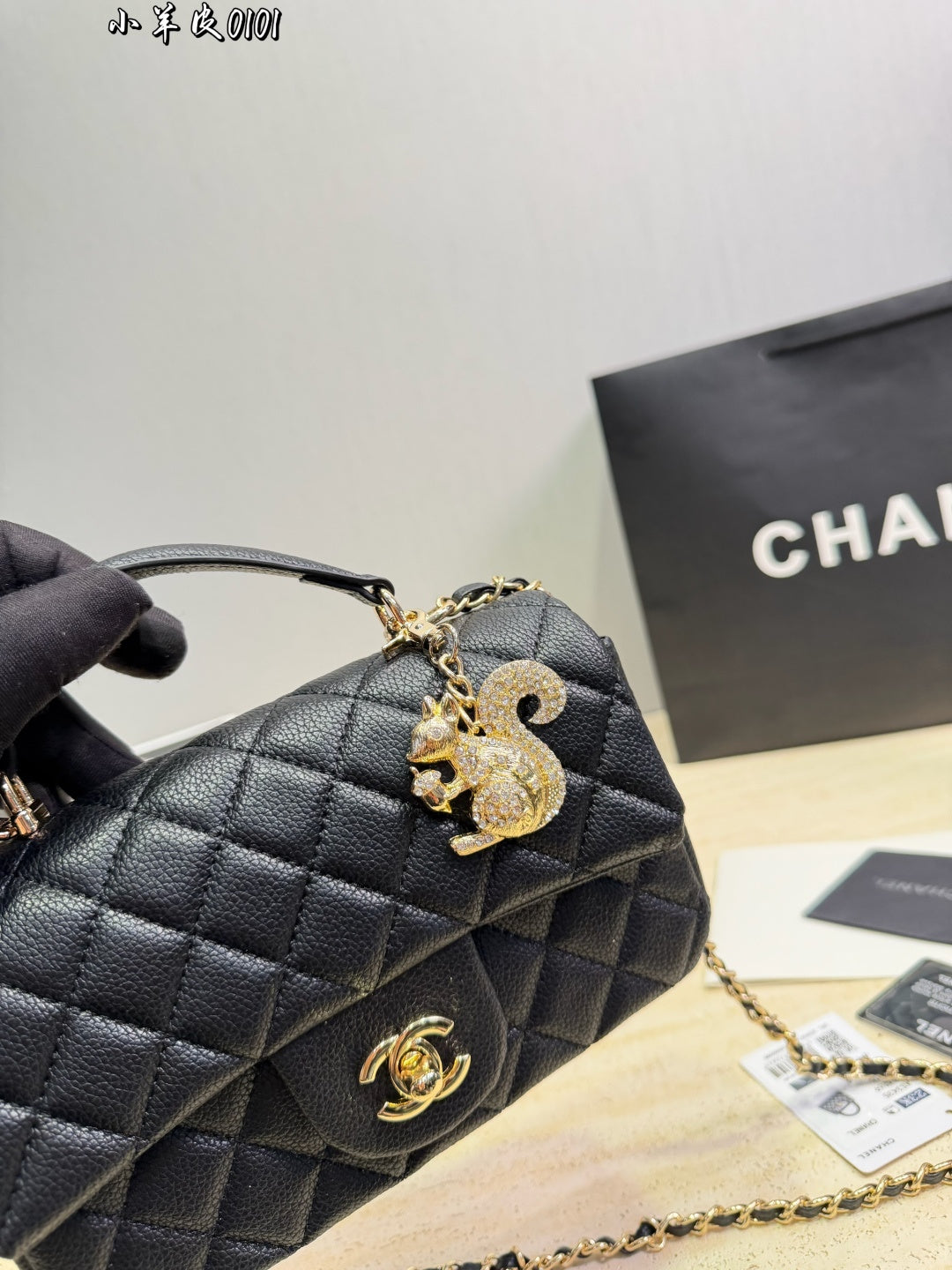 CHL flap Bag 20 cm  4 Color's