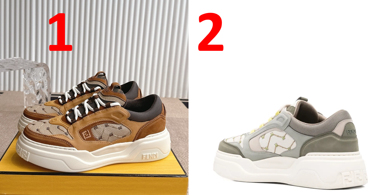 FEN Sneakers Trainers 2 Color 's