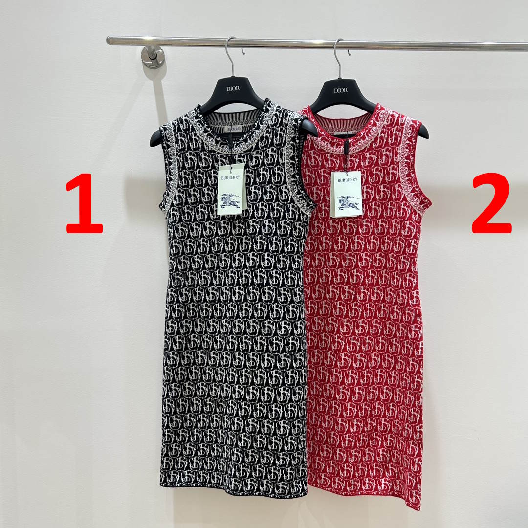 BURBBER Fitted  dress 2 Color's  limited