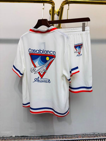 CASA BLAKC Man Sport Suits Summer